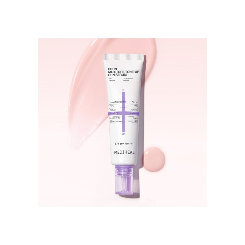 Mediheal PDRN Moisture Sun Serum Smooth Tone-Up 50g / 메디힐