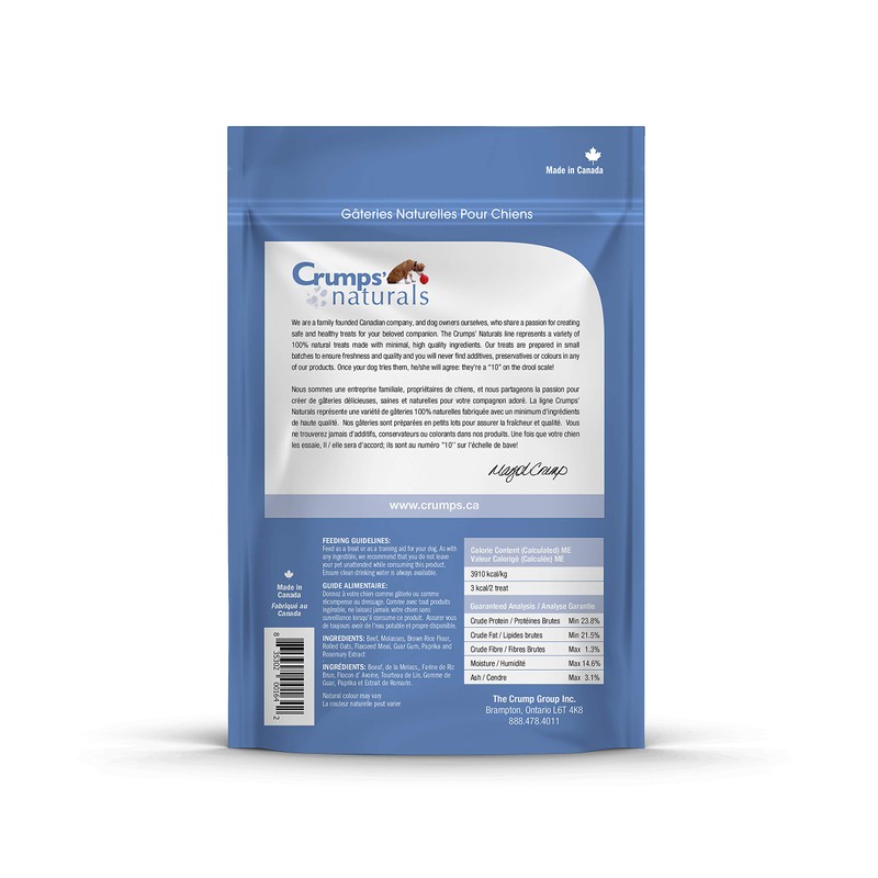 Crumps' Naturals Dog Treat - Mini Trainers