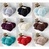 Hachette Teddy Fleece Throw Blanket Soft Warm Throw Over Sofa