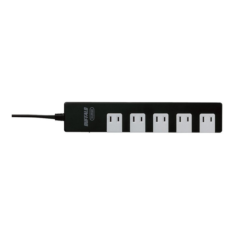 Buffalo BUFFALO BSTAPSD21015BK 2-Pin Power Strip with 10 Outlets Type