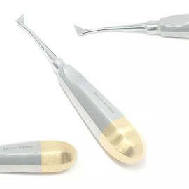 Unbranded German Stainless Steel Dental Root Elevator Cryer #44 Left Dental Instrument