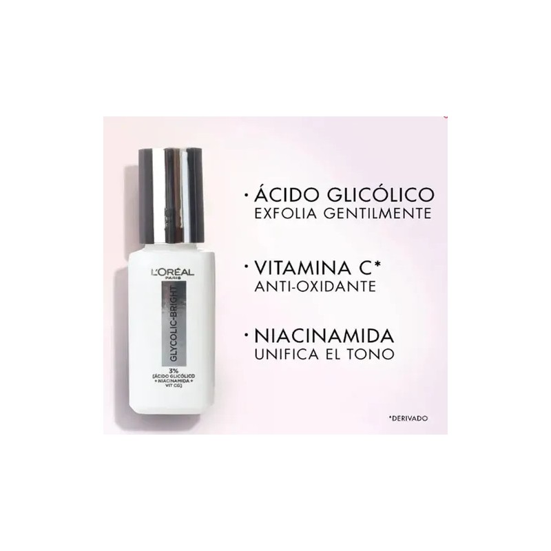 Loréal Glycolic Bright Gelserumpeeling Exfoliante Skincare