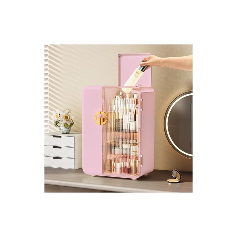 UAK Makeup Organizer with Drawers for Vanity, Cosmetic Display Case