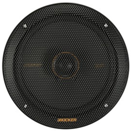 KICKER 51KSC6704 Coaxial Speaker System, 2-Way Design, One (1) Pair, 6.75" (165mm) Polypropylene Woofer/Midrange, 3/4" (20mm) Silk-Dome Tweeters, 100 Watts RMS, 200 Watts Peak