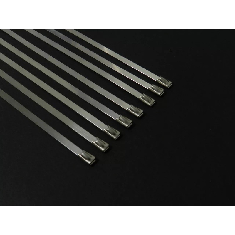 Unbranded X6 UNIVERSAL 8" STAINLESS STEEL ZIP TIE CABLE FOR