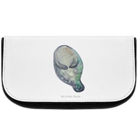 Parent-New Mr. & Mrs. Panda Cosmetic Bag Seekow Happy, White, Hand drawn