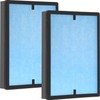 2 Pack AP1002 H13 True HEPA Replacement Filter AP1002-RF, Compatible