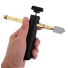 TEHAUX Glass Scorer Power Handle Oil Feed Roller for Mosaic