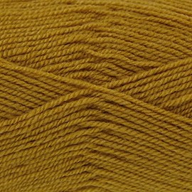 King Cole Pricewise Double Knitting Yarn 100% Acrylic DK Wool 100g Ball (Mustard - 1740)