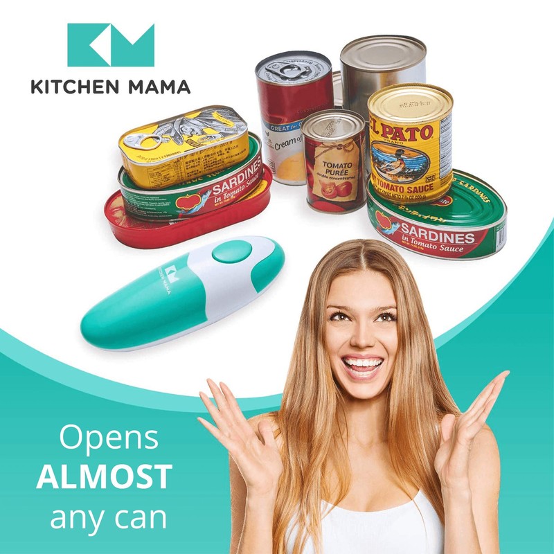Kitchen Mama Auto Electric Can Opener: Open Your Cans with