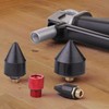 Hromee 1/8-Inch Rubber Tip Set for Air Blow Gun, 4