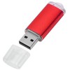 USB Flash Drive Transparent Cover Red Portable Storage Memory Stick