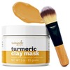 Bella Jade Turmeric Vitamin C Clay Face Mask & Brush