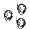 Gatuida 3pcs Line Control Headphone Cable Oxygen Wire for Audio