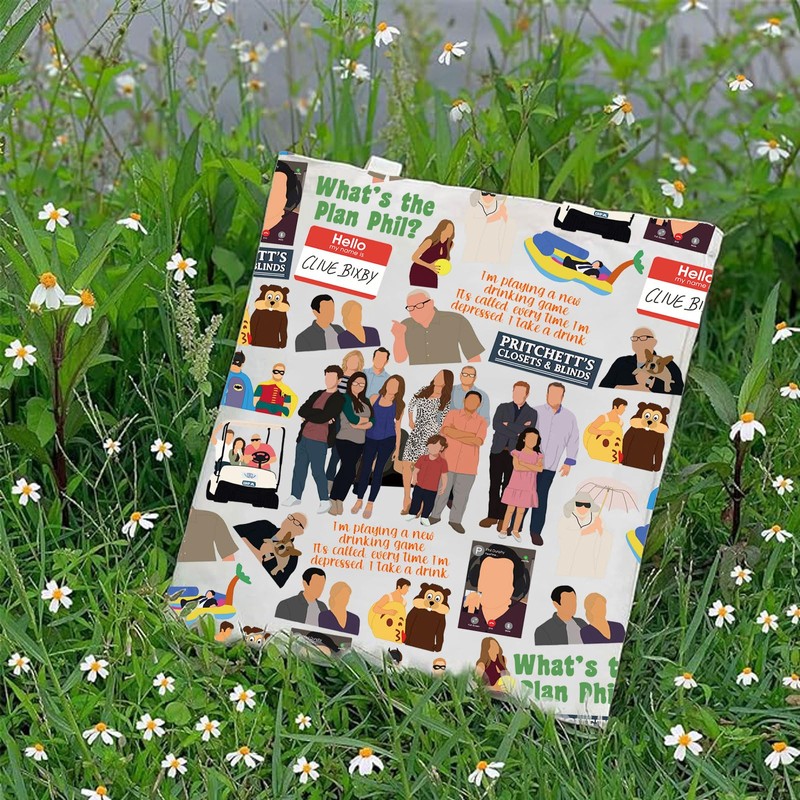 G2TUP Dunphy Family Tote Bag Phil & Claire Dunphy Fans