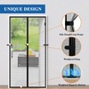 MAGZO Magnetic Screen Door 36 x 96, Durable Fiberglass Screen
