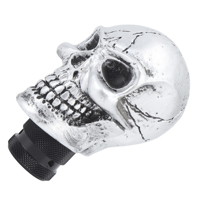 Skull Gear Shift Head Resin Shifter Knob Car Transmission Shifting