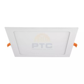 Volteck EMP-402L Ultra-thin square luminaire for recessing 18W, daylight