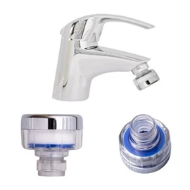 1 Resell sink rust removal water purification head + 2 filters (3 filters in total), 1 Resell sink rust removal water purification head + 2 filters (3 filters in total) / 리셀 세면대 녹물제거 정수 헤드 1개+필터 2개(필터 총 3개), 리셀 세면대 녹물제거 정수 헤드 1개+필터 2개(필터 총 3개)