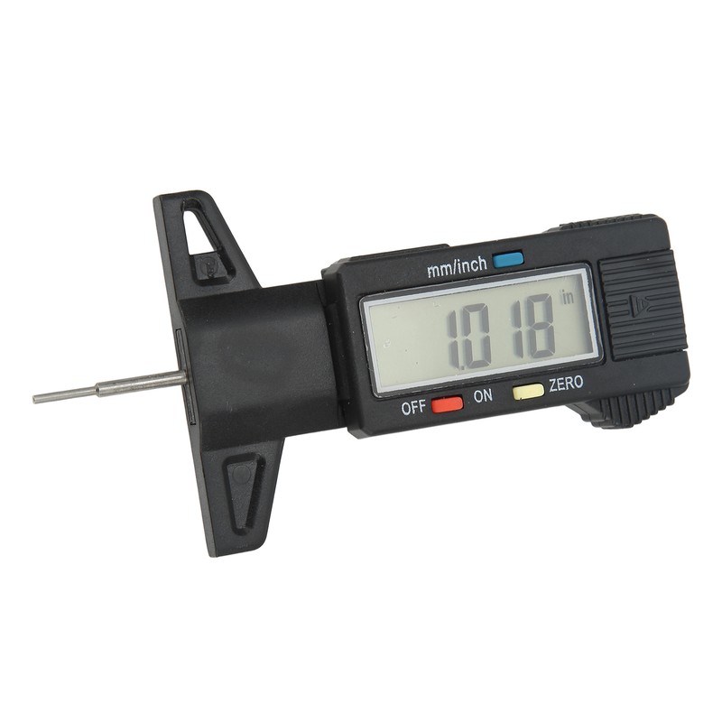 Digital Tread Depth Gauge 0 to 25mm Range LCD Display