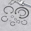 sourcing map 50Pcs 3/4" Internal Retaining Ring Circlip, 65 Mn