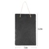 Slate Farmouse Hanging Chalkboard haning Sign Double Sided 8 x