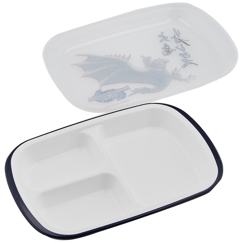Monster Hunter Rise Lunch Plate with Lid (Square) "Rioreus"