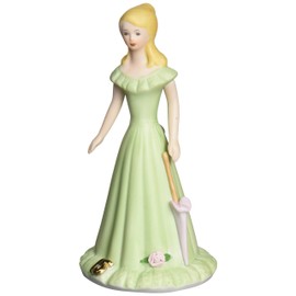 Enesco Growing Up Girls “Blonde Age 15” Porcelain Figurine, 6.75”