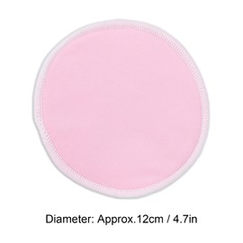 10pcs Reusable Nursing Pads, High Water Absorption, Super Soft, Diameter 12cm, Prevent Milk Leakage, Economical and Environmentally Friendly for Breastfeeding Mothers