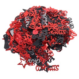 Graduation Decoration Confetti Graduation Confetti Graduation Confetti Decoration Graduation Confetti Black Red High Gloss Shiny 100g Graduation Party Confetti Party Decorations