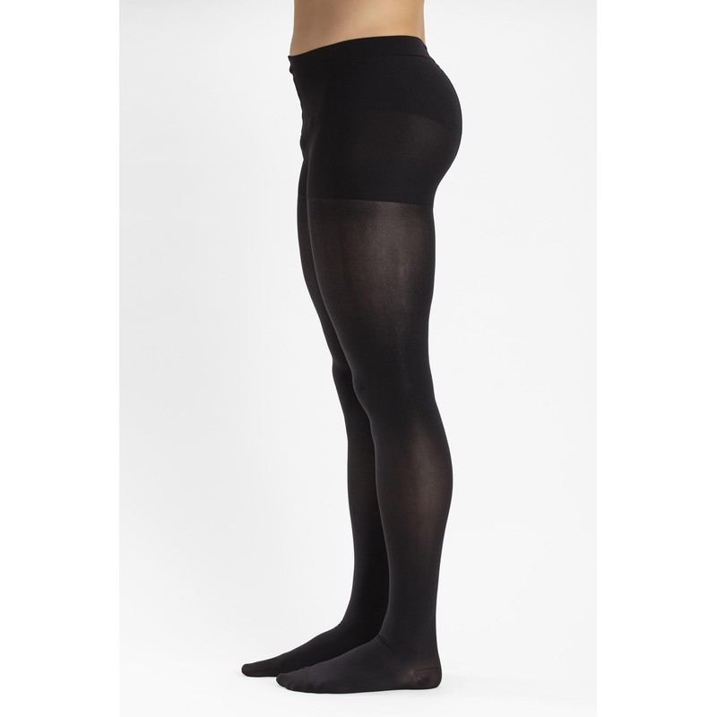 Relaxsan M1180 (Black, Sz.1) Soft microfiber medical compression tights -