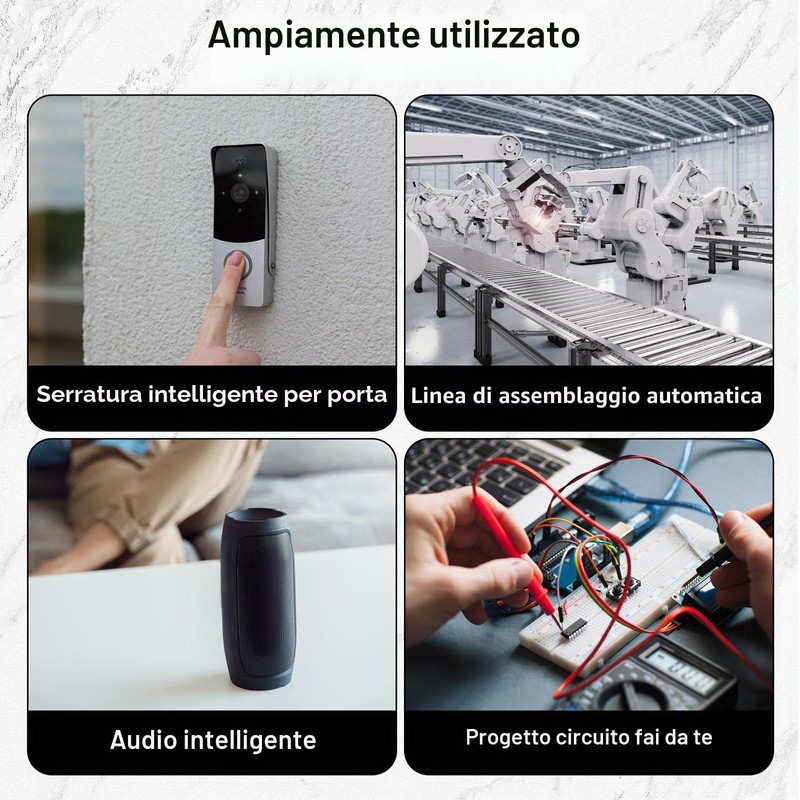 ESP Modulo relè a 4 canali con ESP-32 WiFi Bluetooth,