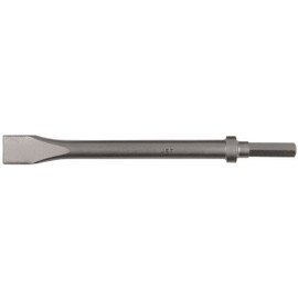 JET 408312 - .580 Hex Shank 12" Long Narrow Flat Chisel - Heavy Duty - Chipping Air Hammer Accessories