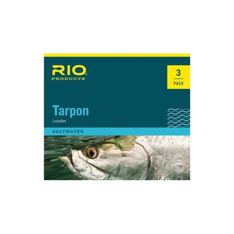 Rio Tarpon Leader 6Ft 50Lb FC Shock (3Pz