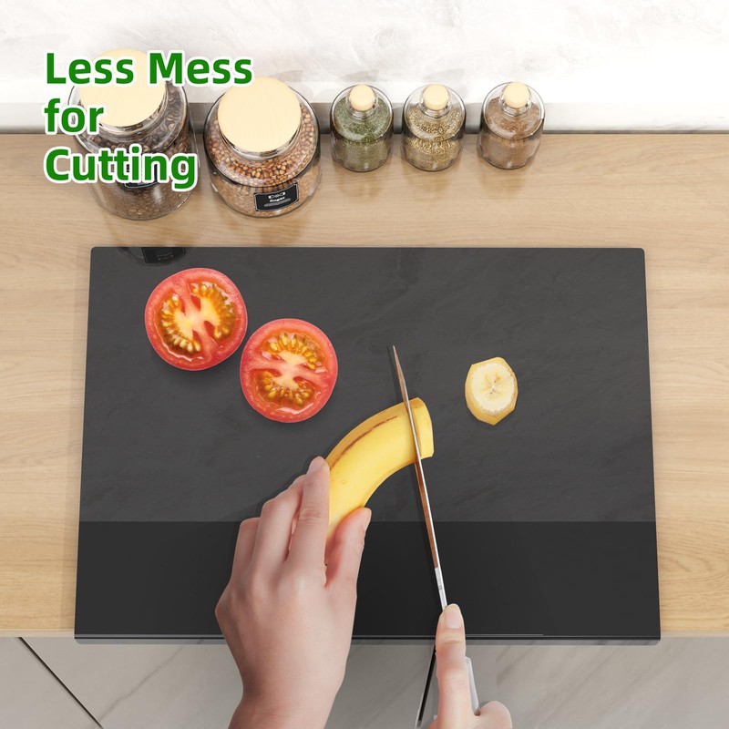 Acrylic Cutting Board with Counter Lip | 60% Thicker &