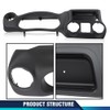 PIT66 Dash Instrument Cluster Trim Panel Bezel Compatible with 2011
