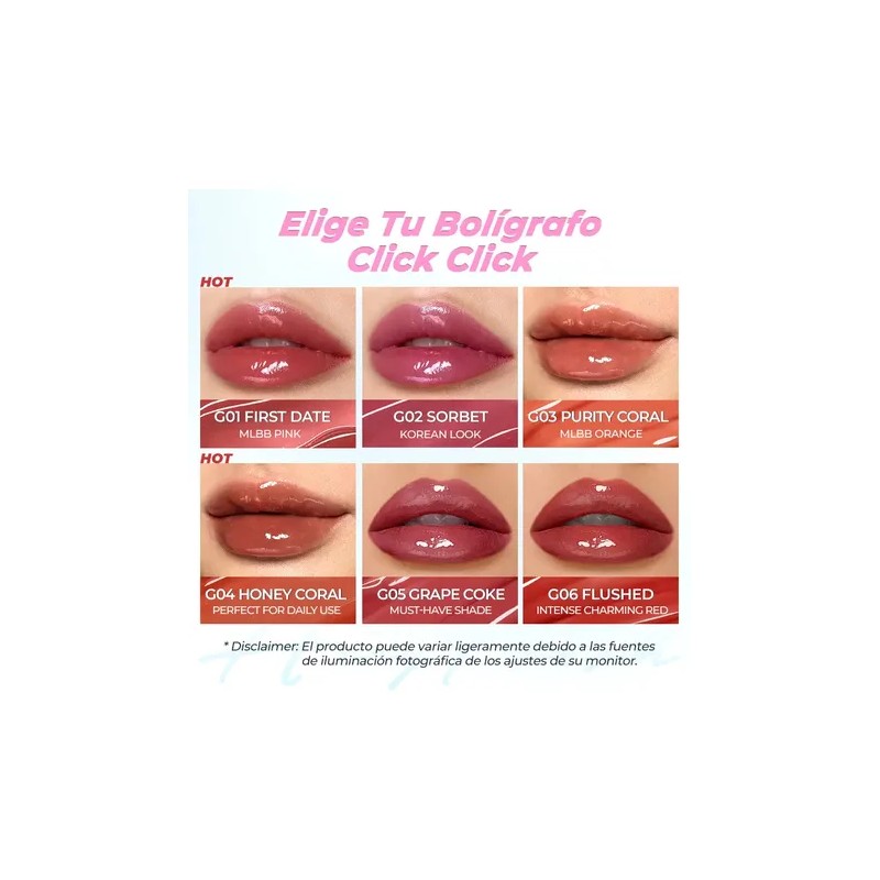 Sace Lady Labial Brillo De Prensa Lápiz Gloss Maquillaje