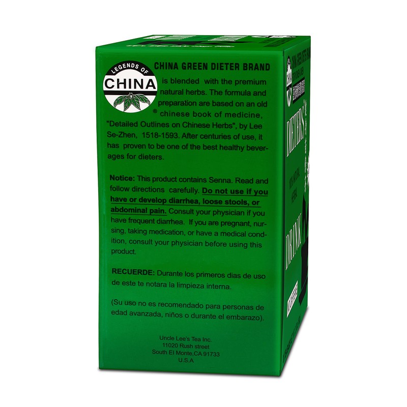 Dieters' 100% Natural Herbal Drink, Caffeine Free by China Green