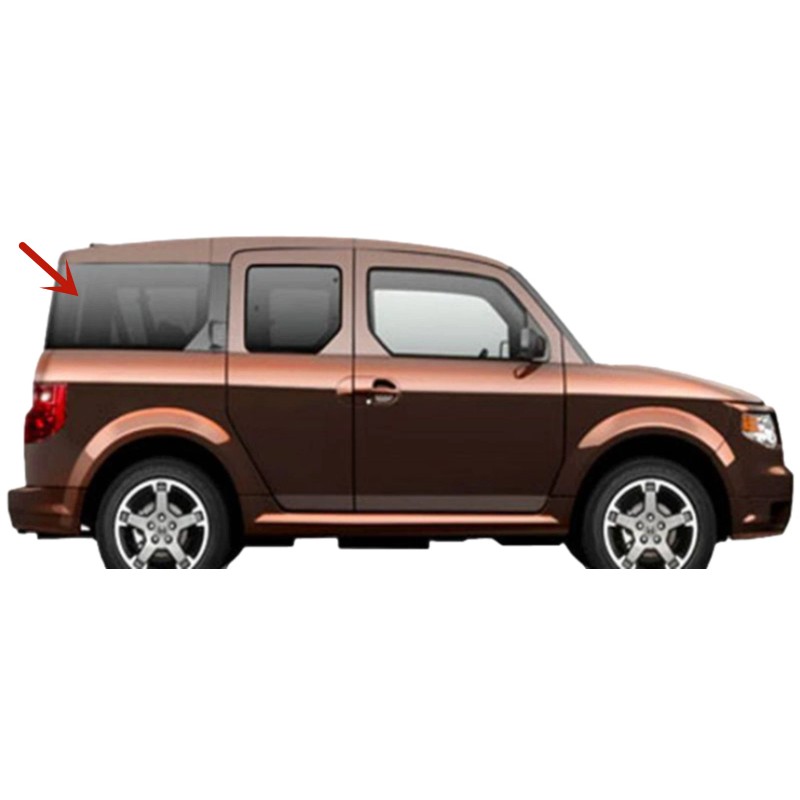 NAGD Fits 2003-2011 Honda Element Passenger Right Rear Quarter Window