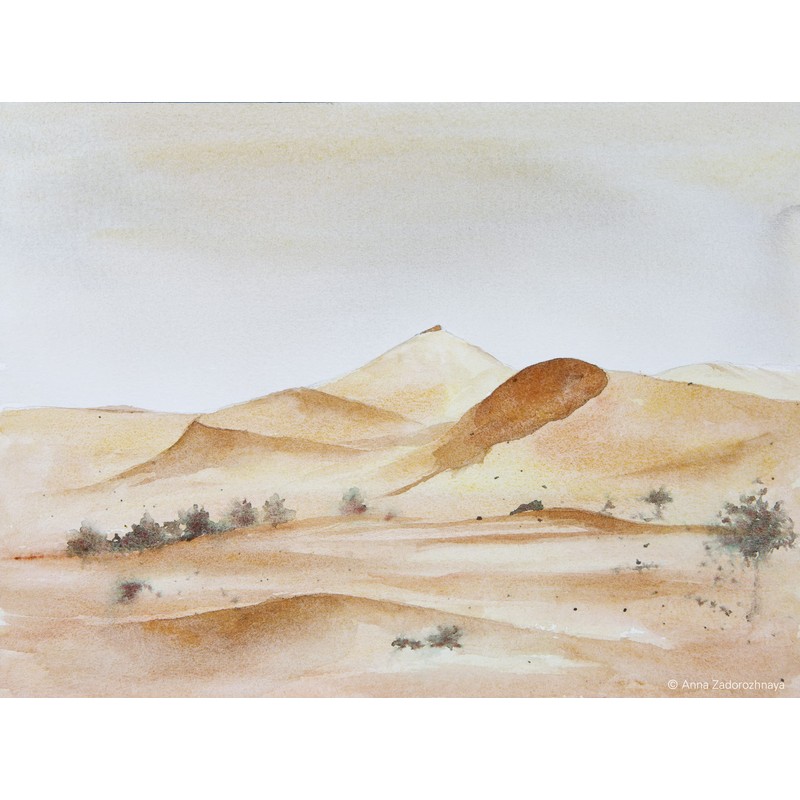Schmincke Horadam Aquarell, Super Granulation Trio Desert, 5 ml Tubes,