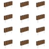 Greenes Fence 15 in. Full Log Edging (12-Pack, 15 ft.