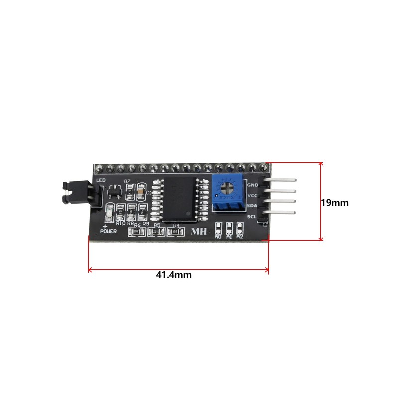 ECSiNG IIC I2C Serial Adapter Interface Board Module Port for