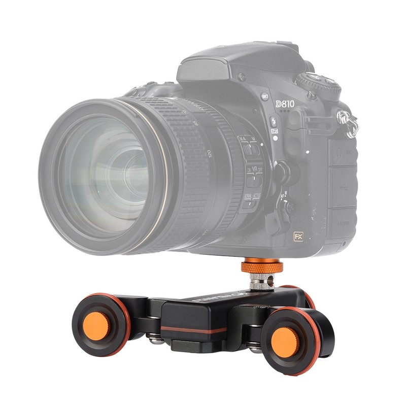 YELANGU L4X Mini Motorized Electric Track Slider Motor Dolly Truck