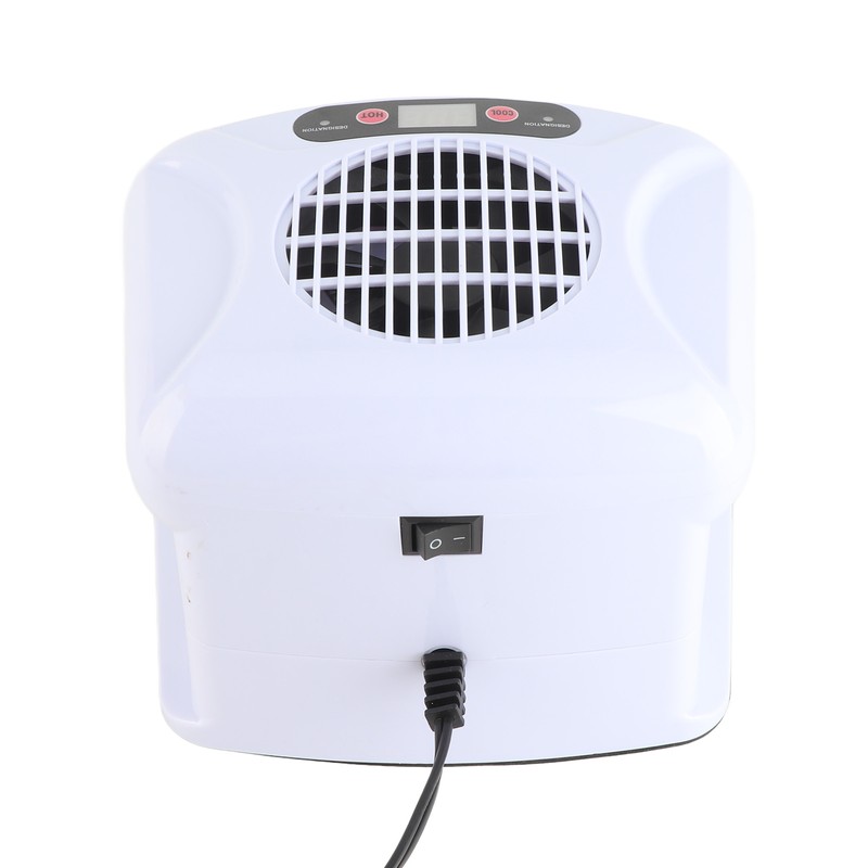 Single Hand Nail Air Dryer Warm Cool Wind Automatic Sensor