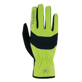Roeckl Sports Cycling Gloves Raiano Unisex Finger Gloves, Yellow 11