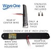 Wave One Marine 8" LED RGBW Surface Mount Courtesy Internal