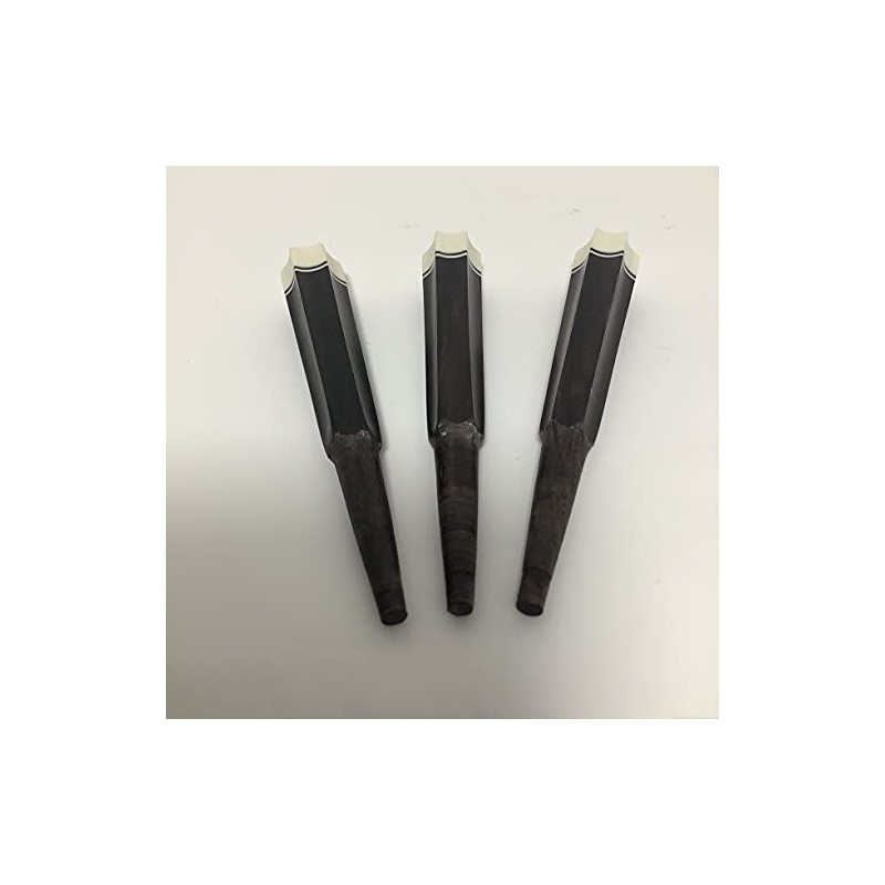 Okinawa Sanshin Karakui 3-Piece Set [Kuroki Hexagonal Sand] Pre-Drilled
