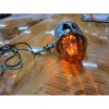 GRAND GENERAL WATERMELON DARK AMBER GLASS DOUBLE FACE CHROME DIE
