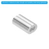 sourcing map 3/64" 1.2mm Aluminum Crimping Loop Sleeve Double Ferrule