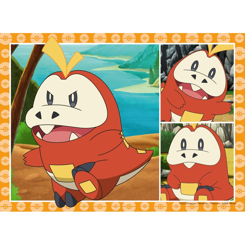 Children's Puzzle 4 x 35 Pieces – Pokémon – Speedy